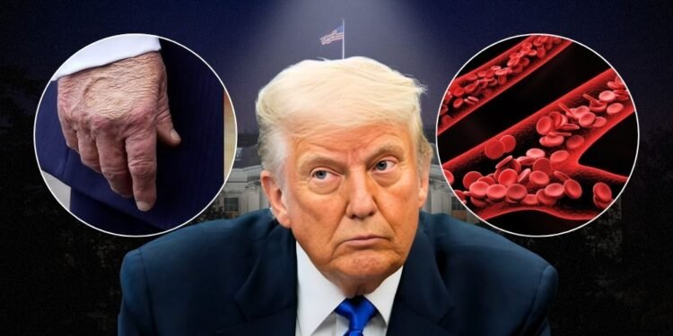 Trump diagnosed with Chronic Venous Insufficiency, White House confirms