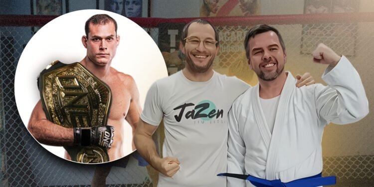 PGMN anchor Raffy Zamora earns Jiu Jitsu blue belt from Jason Schilbach — only PH coach to receive black belt from the GOAT Roger Gracie