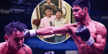 Manny Pacquiao’s son Eman Bacosa extends his unbeaten streak in ‘Thrilla in Manila 2’