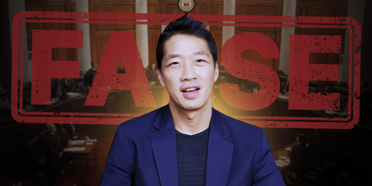 Fact check: now Chris Tan is lying about the Supreme Court