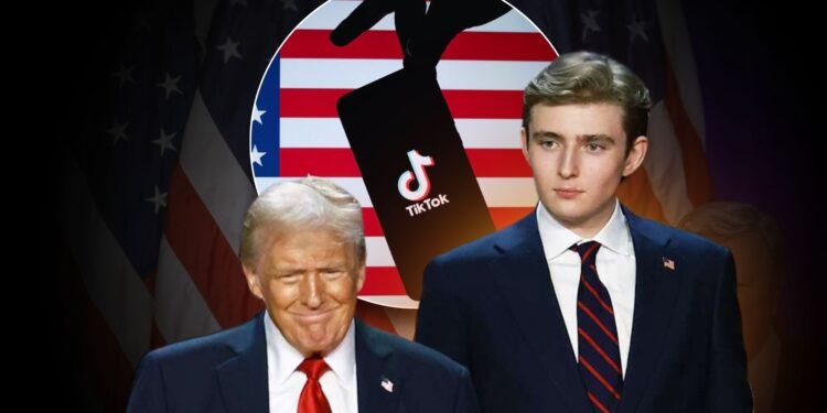 Barron Trump reportedly considered for exec role after father saves TikTok US