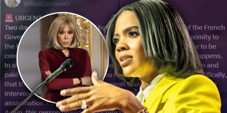 Candace Owen says the Macrons ordered a professional team to assassinate her
