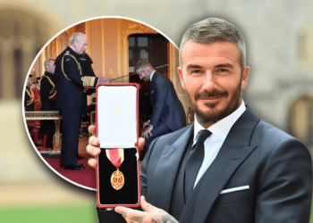 David Beckham officially knighted by King Charles at Windsor Castle