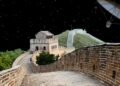 Is it there? The Great Wall of China is barely visible from space after all