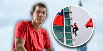 Alex Honnold raises the bar with a rope-free climb of the 508-meter Taipei 101