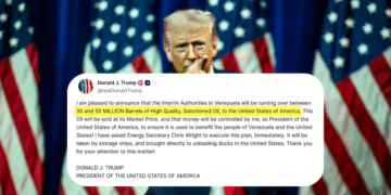 Trump says Venezuela will ‘turn over’ up to 50 million barrels of oil to the US