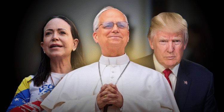 Pope Leo holds Vatican talks with Venezuelan opposition leader Machado as Trump backs Maduro ally