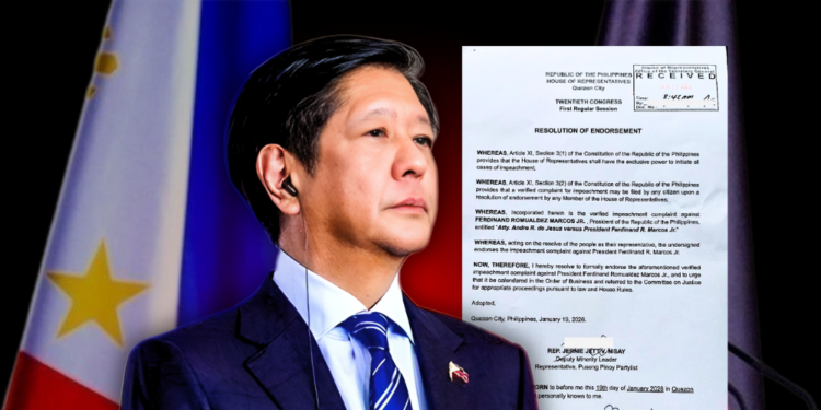 First impeachment complaint filed against Ferdinand Marcos Jr.