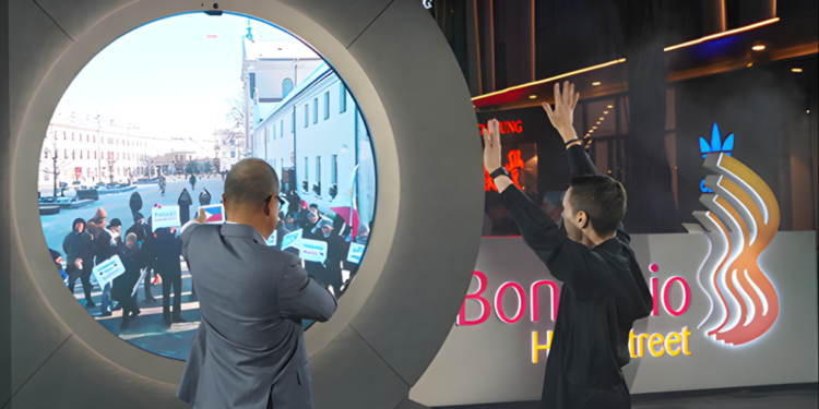 Global “Portal” artwork launches in BGC, linking Manila to cities across the world