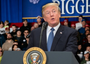 President Donald Trump opens midterm campaign in Iowa, warns loss of Congress risks his agenda