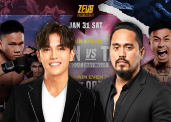 Sam Versoza and MMA Legend Burn Soriano hold Zeus Domination event at SM North Edsa tonight