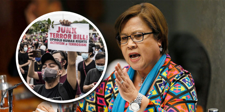 De Lima Files House Resolutions to Review Anti-Terror Law Use