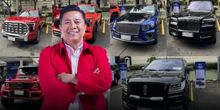 Willie Revillame among registered bidders for luxury cars once owned by Discayas