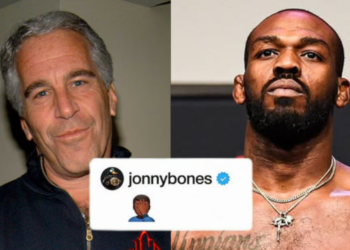 John Jones reacts to his name coming up in Epstein Files