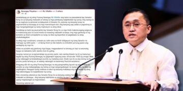 Bong Go attacked online for using personal funds in fire relief distribution; Barangay defends effort and clarifies aid details