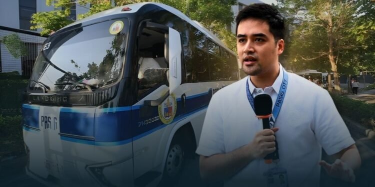 Vico rolls out five electric minibuses for Pasig free ride; says timing fits rising fuel costs