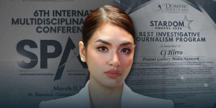PGMN Anchor CJ Hirro wins again; ties iWitness for Stardom 2026 Best Investigative Journalism Program