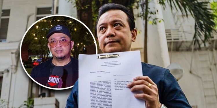 Trillanes files cyberlibel complaints vs 18 alleged ex-Marines, SMNI hosts over ICC bribery claim