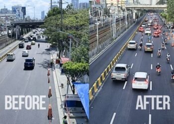 DPWH completes EDSA phase 1 55 days ahead of may target; prepares phase 2 rollout
