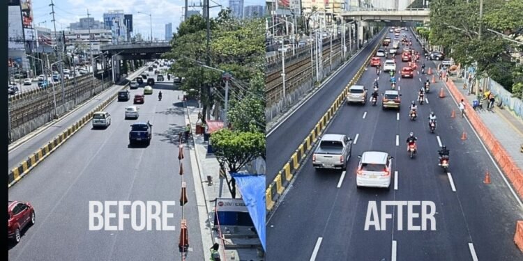 DPWH completes EDSA phase 1 55 days ahead of may target; prepares phase 2 rollout