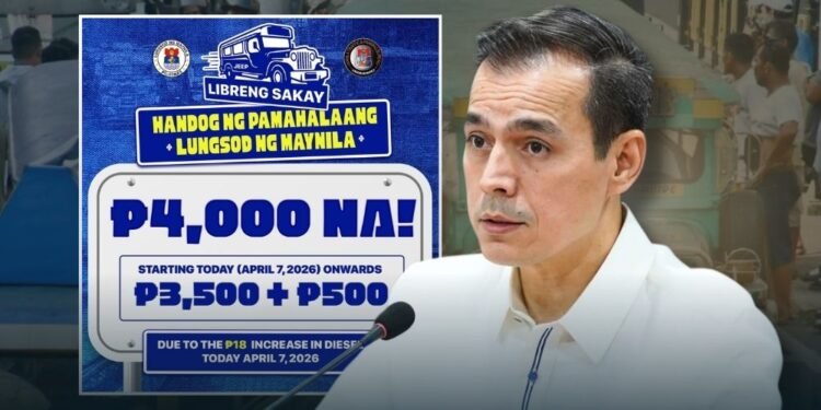 Isko implements new innovative free-ride program to protect jeepney driver income amid rising fuel costs in Manila