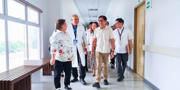 Marcos welcomes opening of new 143-bed public hospital in Clark