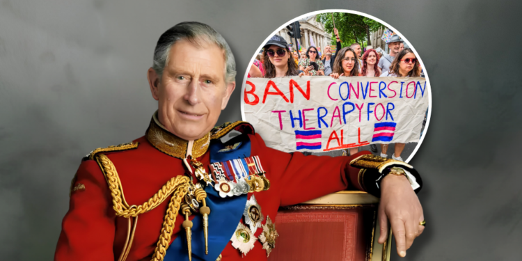 King Charles III commits to banning conversion therapy across UK