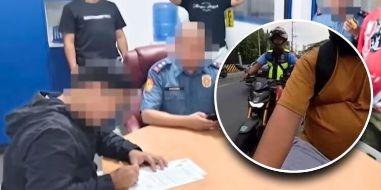 QC cop faces frustrated murder, mischief raps over viral pushoff of motorist