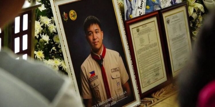 15-year-old Boy Scout who stood between gunfire and classmates in Tacloban shooting immortalized with highest honor
