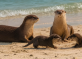 Ultra-Rare Wildlife Sighting as otters swim off Tawi-Tawi coast
