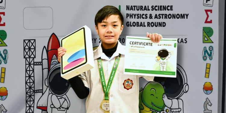 9-Year-Old Warren Casuga dominates Global Natural Science Olympiad; delivers historic PH win