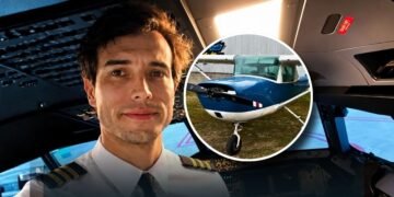 Student pilot bravely pulls off landing after instructor falls to death midflight