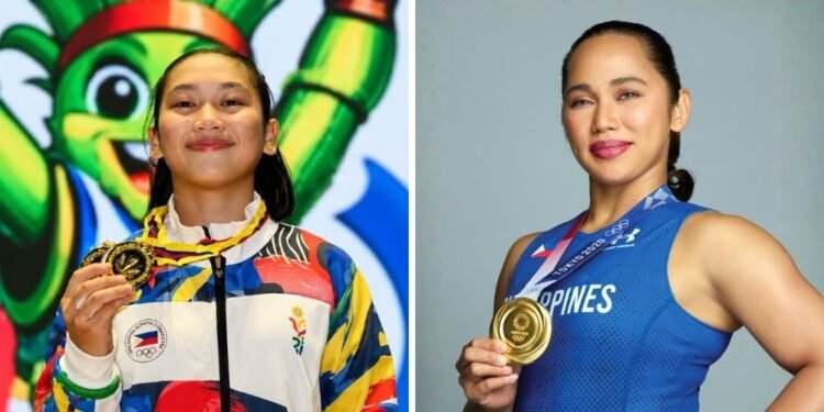 Niece of PH legend Hidilyn Diaz dominates World Youth Weightlifting Championships with 3 record-breaking golds
