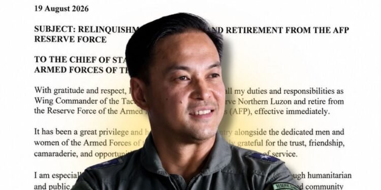 Mikee Romero retires from AFP Reserve Force after years of leading disaster response, medical missions