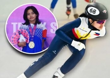 13-year-old Keirsten Fernandez makes history with Philippines’ first Asian Open speed skating gold