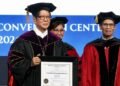 Marcos receives honorary doctorate in law from Pamantasan ng Lungsod ng Maynila