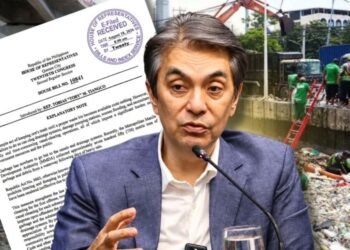 Tiangco files anti-littering bill, pushes tougher penalties requiring offenders to clean canals and waterways