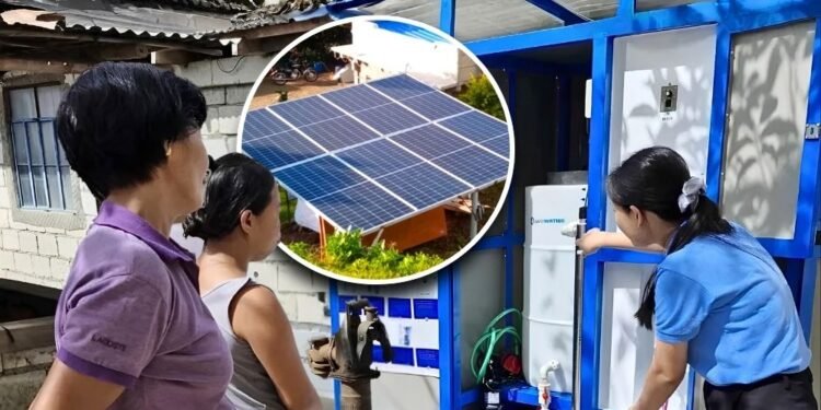 Filipino researchers build solar-powered system that can produce 2,000 liters of safe water for remote communities