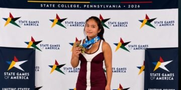 A new Filipina tennis name emerges as Crystal Saphire Embol wins historic double gold at State Games of America