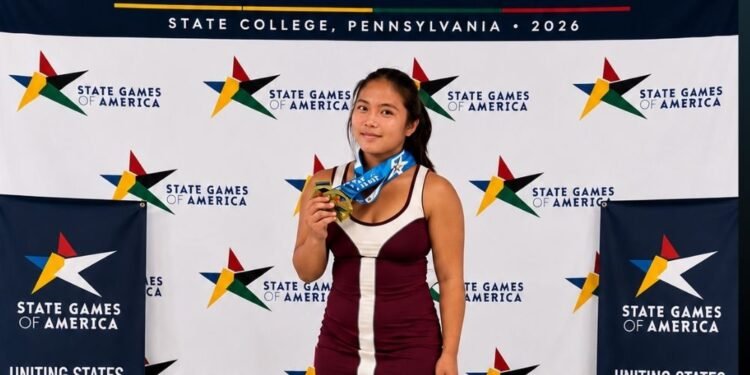 A new Filipina tennis name emerges as Crystal Saphire Embol wins historic double gold at State Games of America