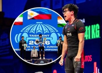 Zamboanga teen claims 3 golds, sets records at Asian Youth Weightlifting Championships
