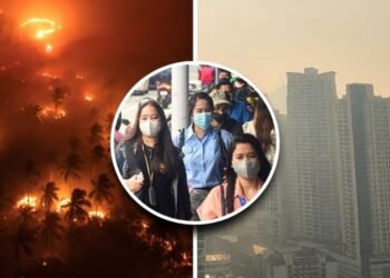 Habagat carries smoke from Indonesia forest fires into Philippines; Metro Manila air quality reaches acutely unhealthy levels