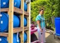 Leni Robredo Plans Rainwater Harvesting Using Large Drums as El Niño Threat Looms Over Naga