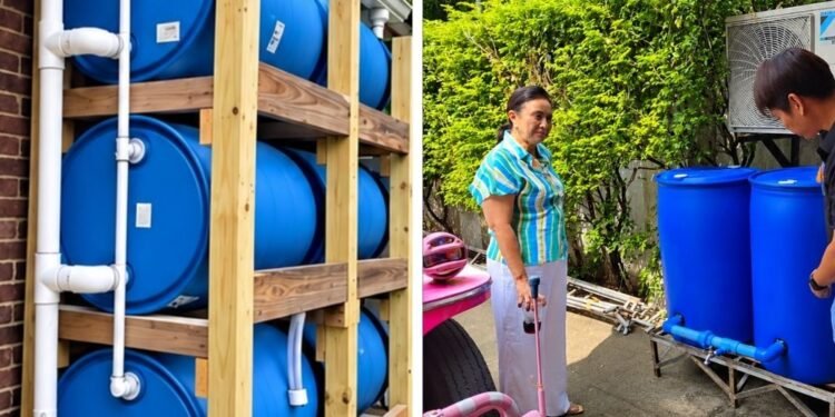 Leni Robredo Plans Rainwater Harvesting Using Large Drums as El Niño Threat Looms Over Naga